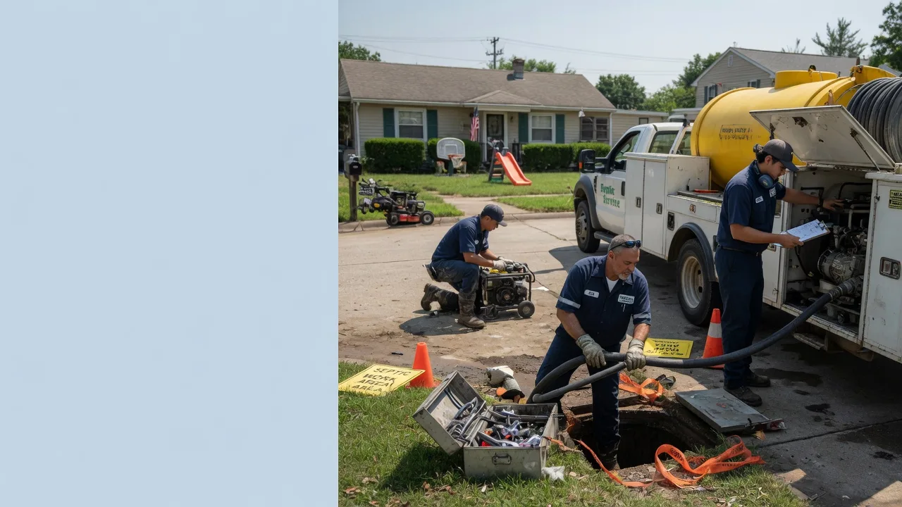 Septic Tank Pumping in Centerville, IN near me